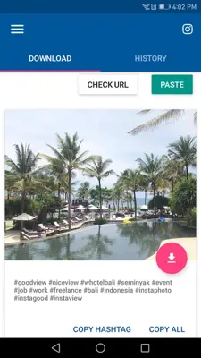 Video Downloader for Instagram android App screenshot 3