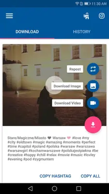 Video Downloader for Instagram android App screenshot 4